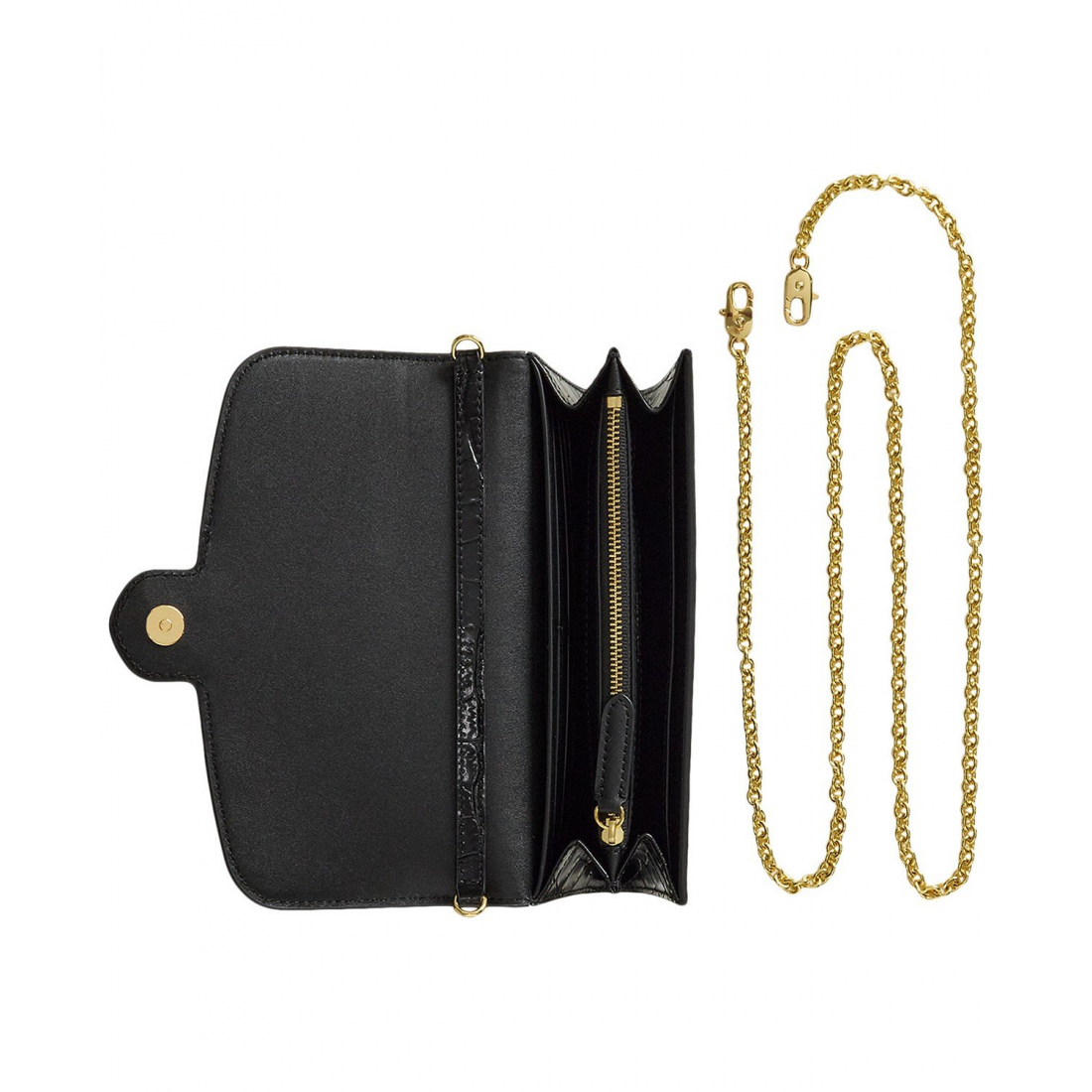 Women's 'Adair Croc-Embossed Leather Small Crossbody'