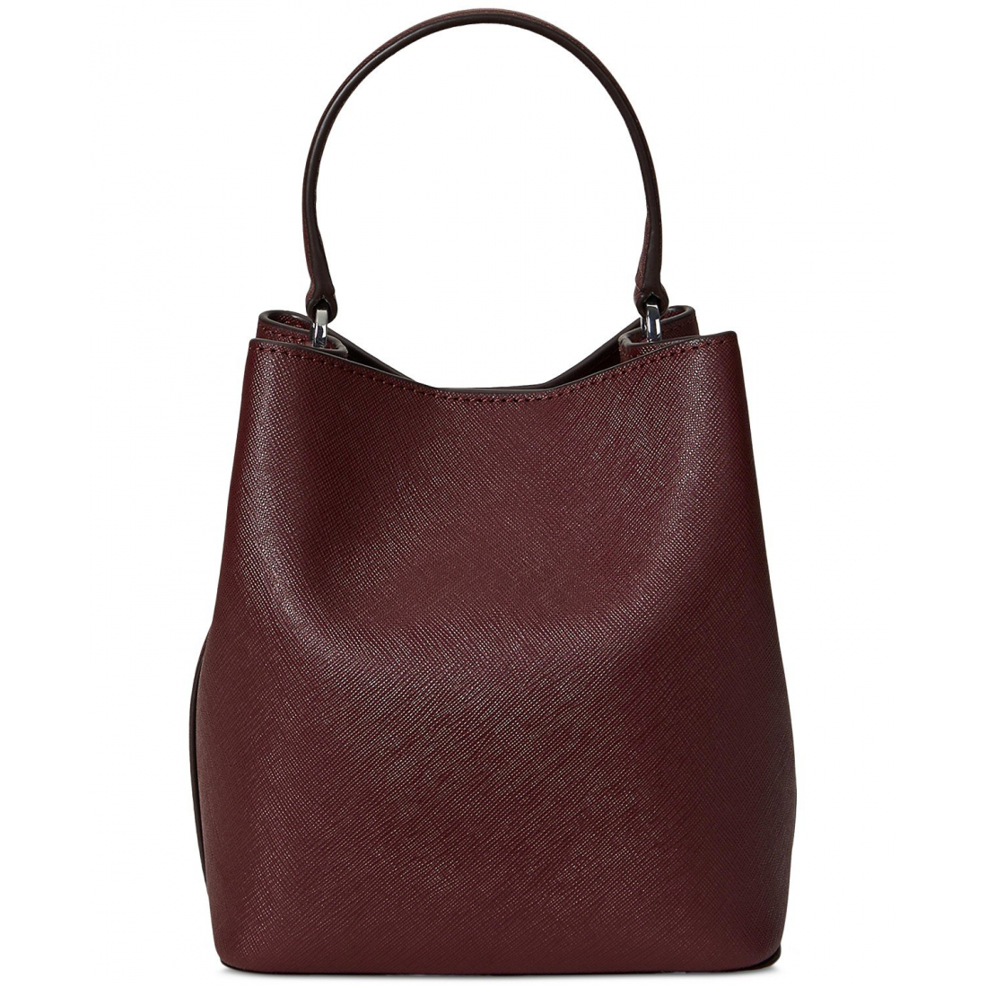 'Crosshatch Leather Small Reese Bucket Bag' pour Femmes