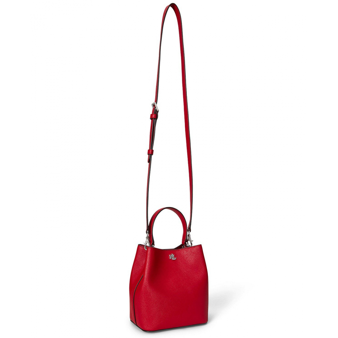 'Crosshatch Leather Small Reese Bucket Bag' pour Femmes