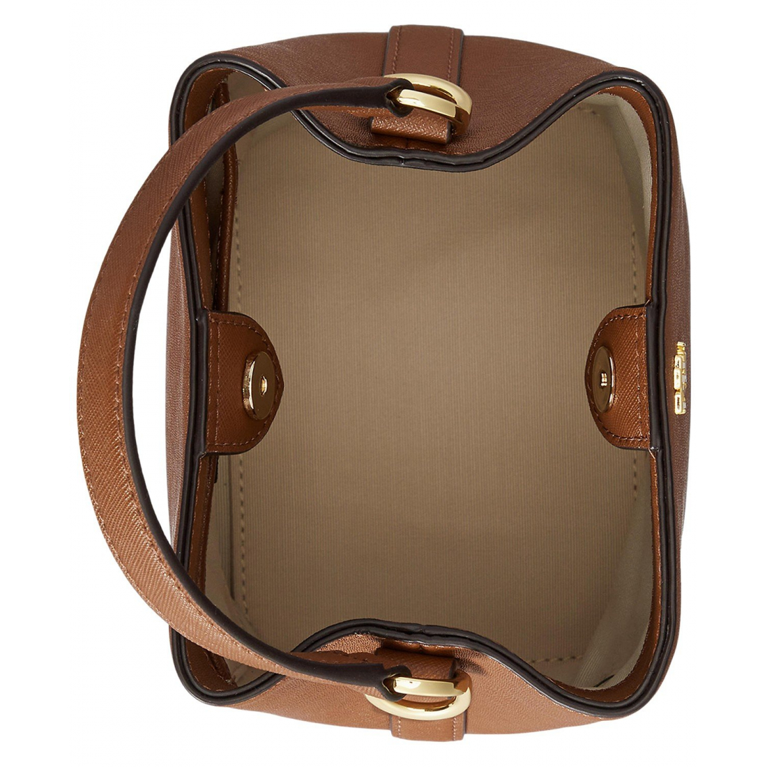 'Crosshatch Leather Small Reese Bucket Bag' pour Femmes