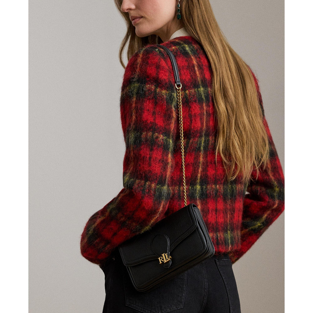 Women's 'Bradley Small Pebbled Leather Crossbody Wallet'