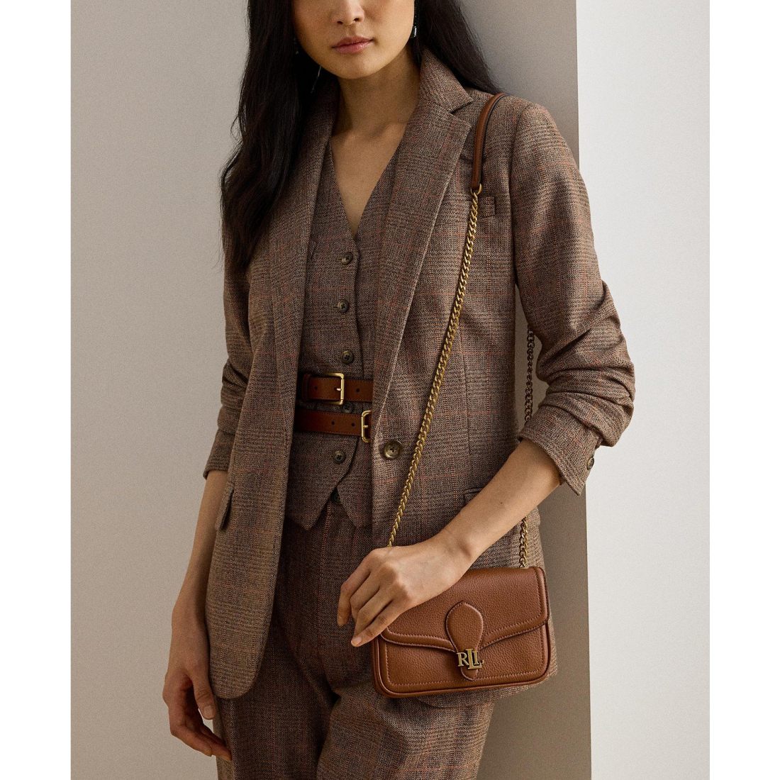 Women's 'Bradley Small Pebbled Leather Crossbody Wallet'