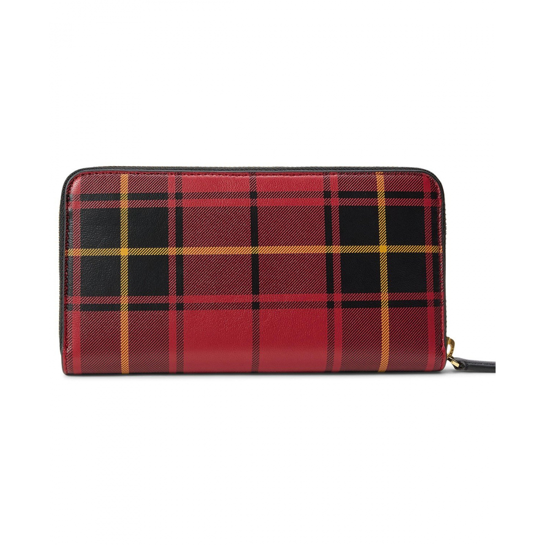 Women's 'Boxed Festive Plaid Print Zipper Wallet'