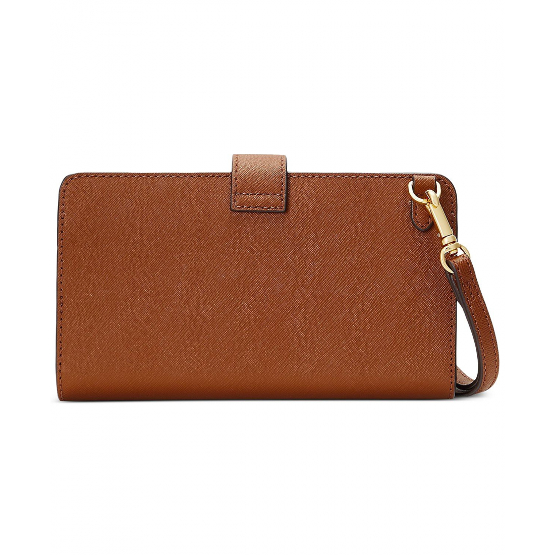 Women's 'Crosshatch Leather Tech Wristlet'