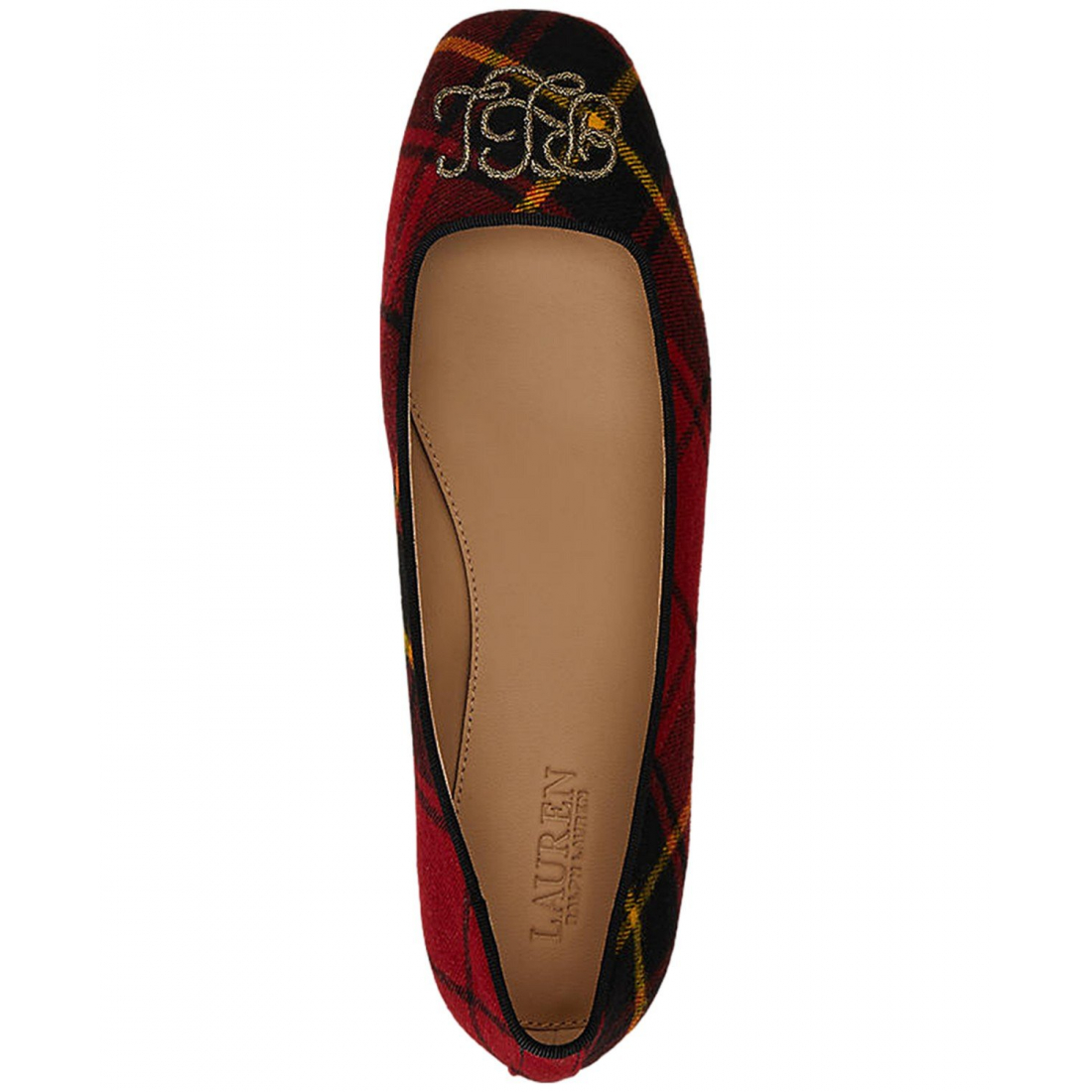 Women's 'Emellie Embroidered-Logo Ballet Flats'