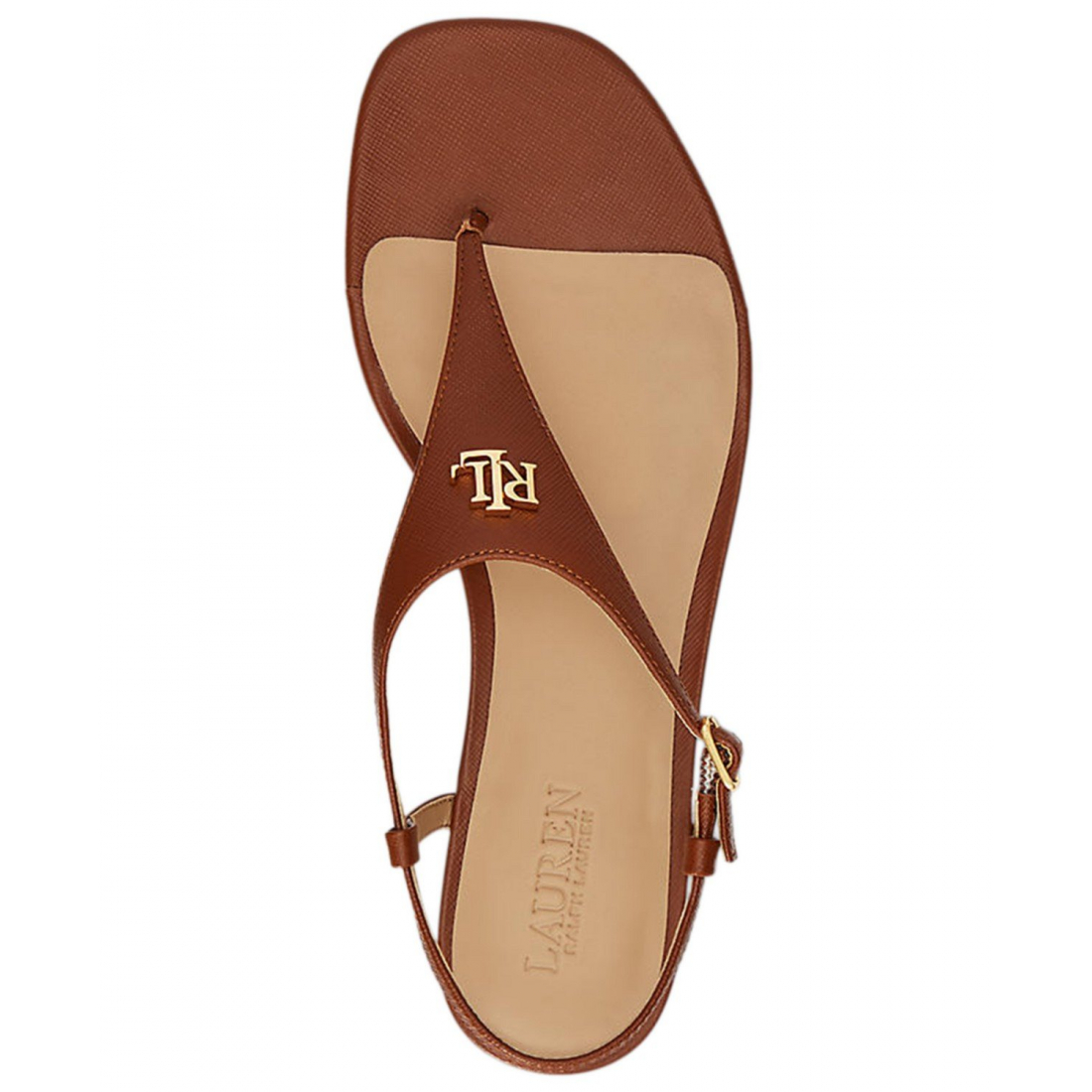 'Everley II Crosshatch Leather Sandal' pour Femmes