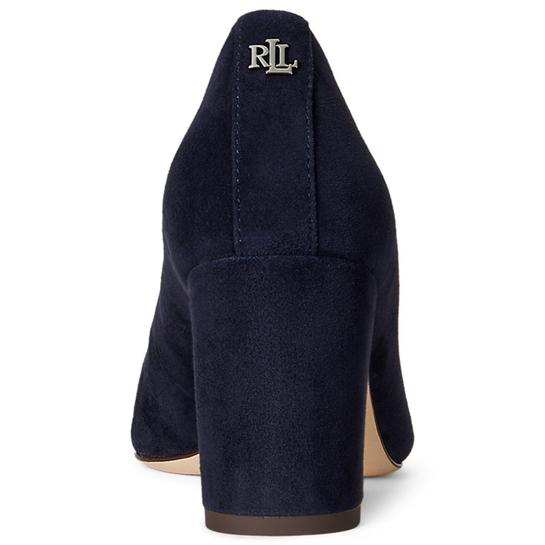 'Lanette Suede Block-Heel Pumps' pour Femmes
