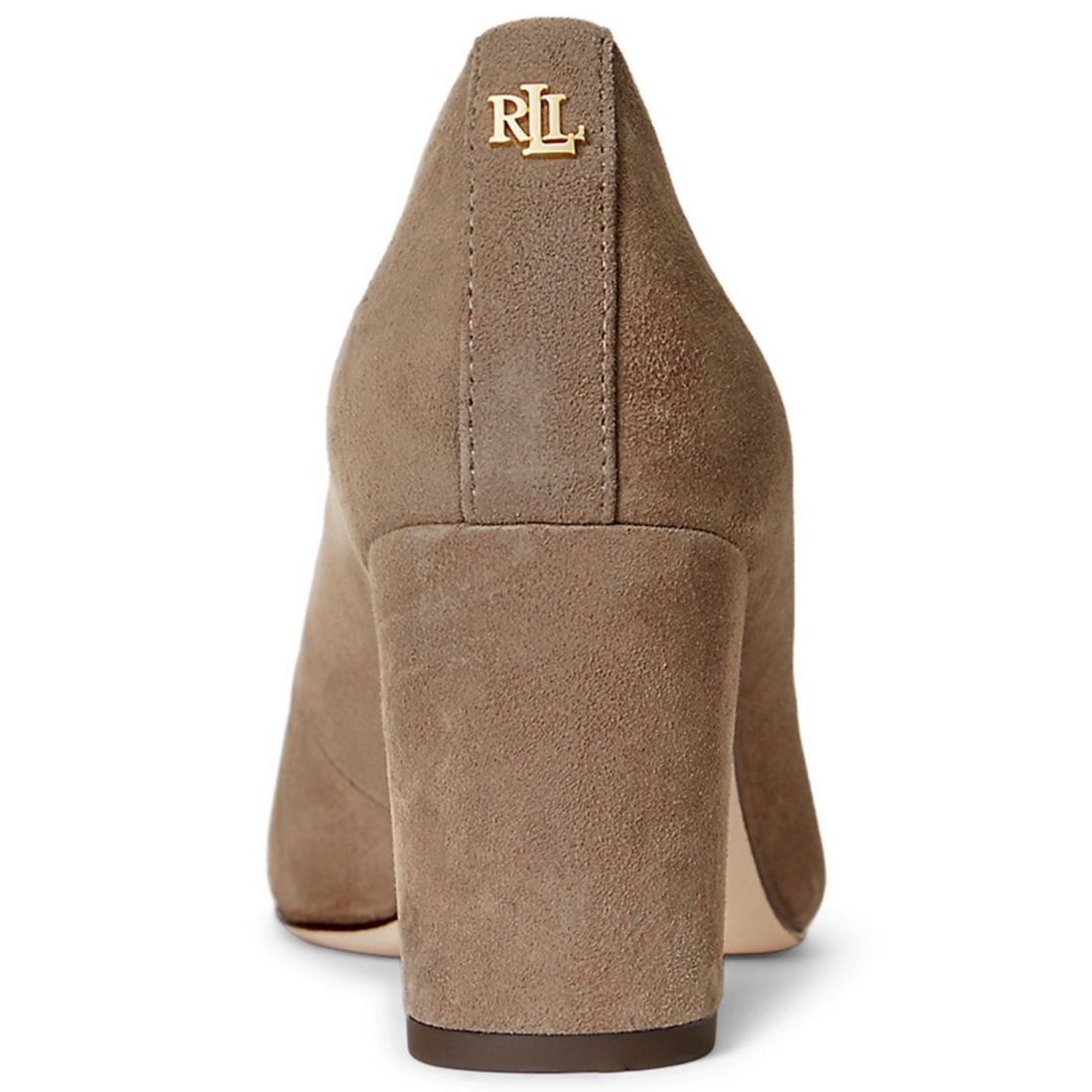 'Lanette Suede Block-Heel Pumps' pour Femmes