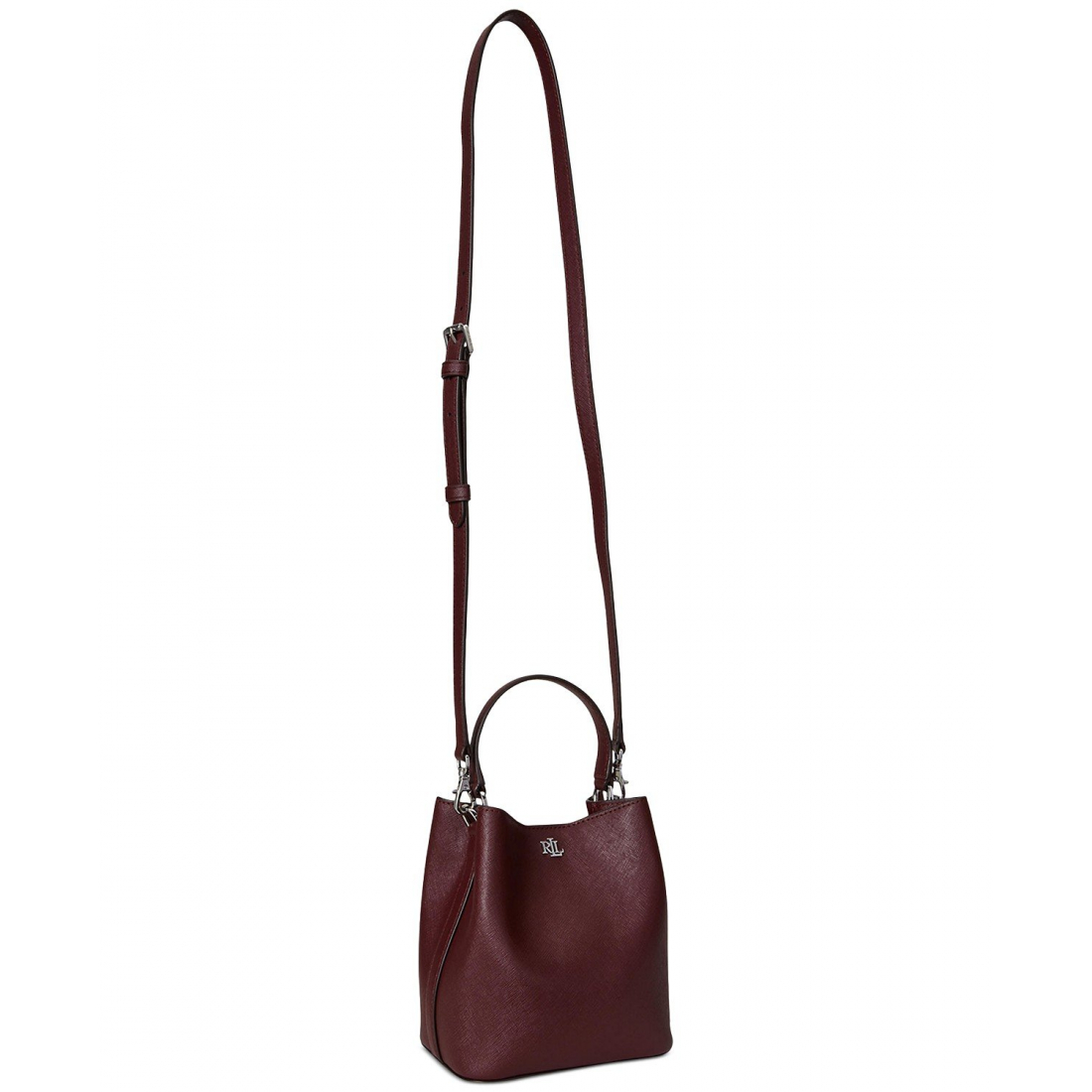 'Crosshatch Leather Small Reese Bucket Bag' pour Femmes