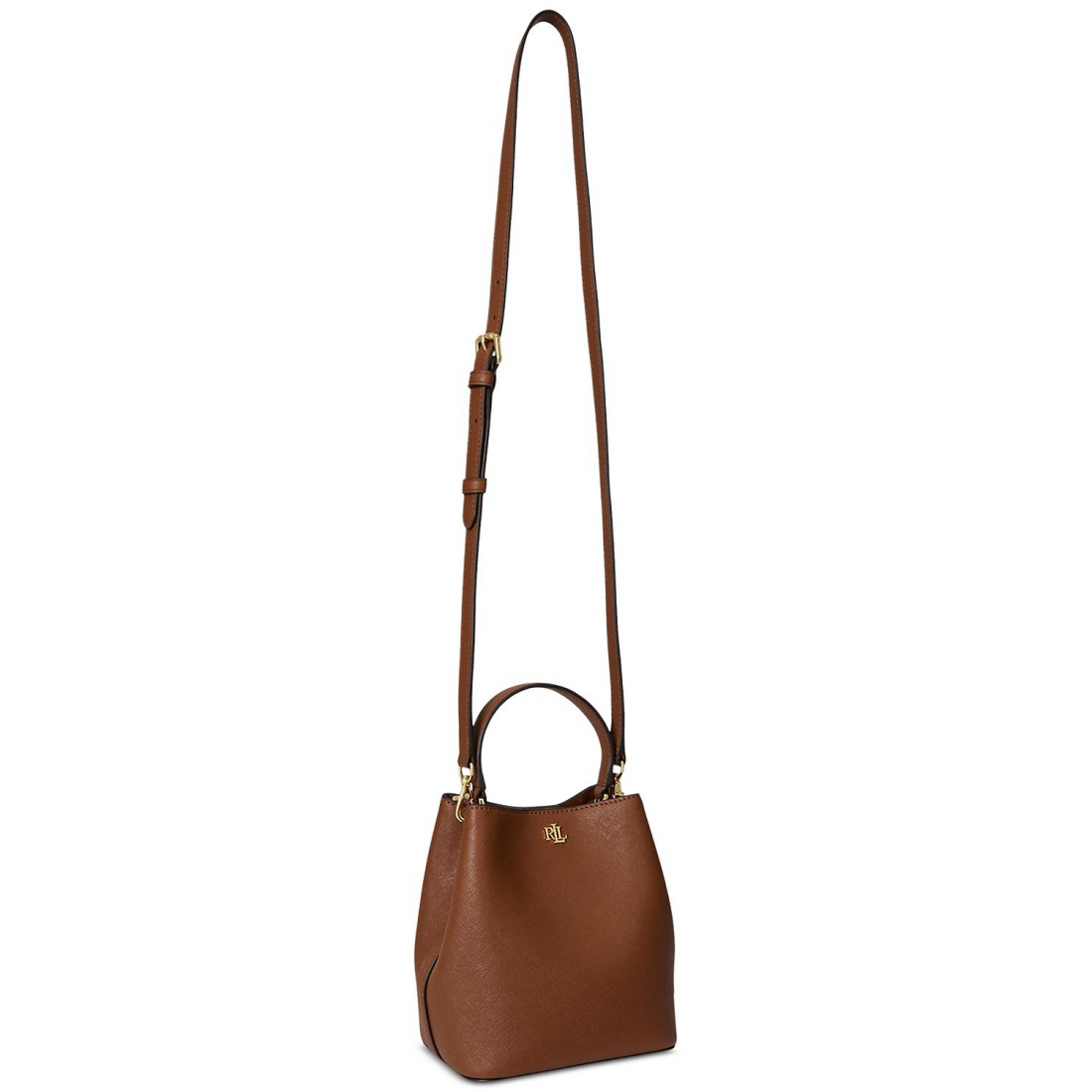 'Crosshatch Leather Small Reese Bucket Bag' pour Femmes