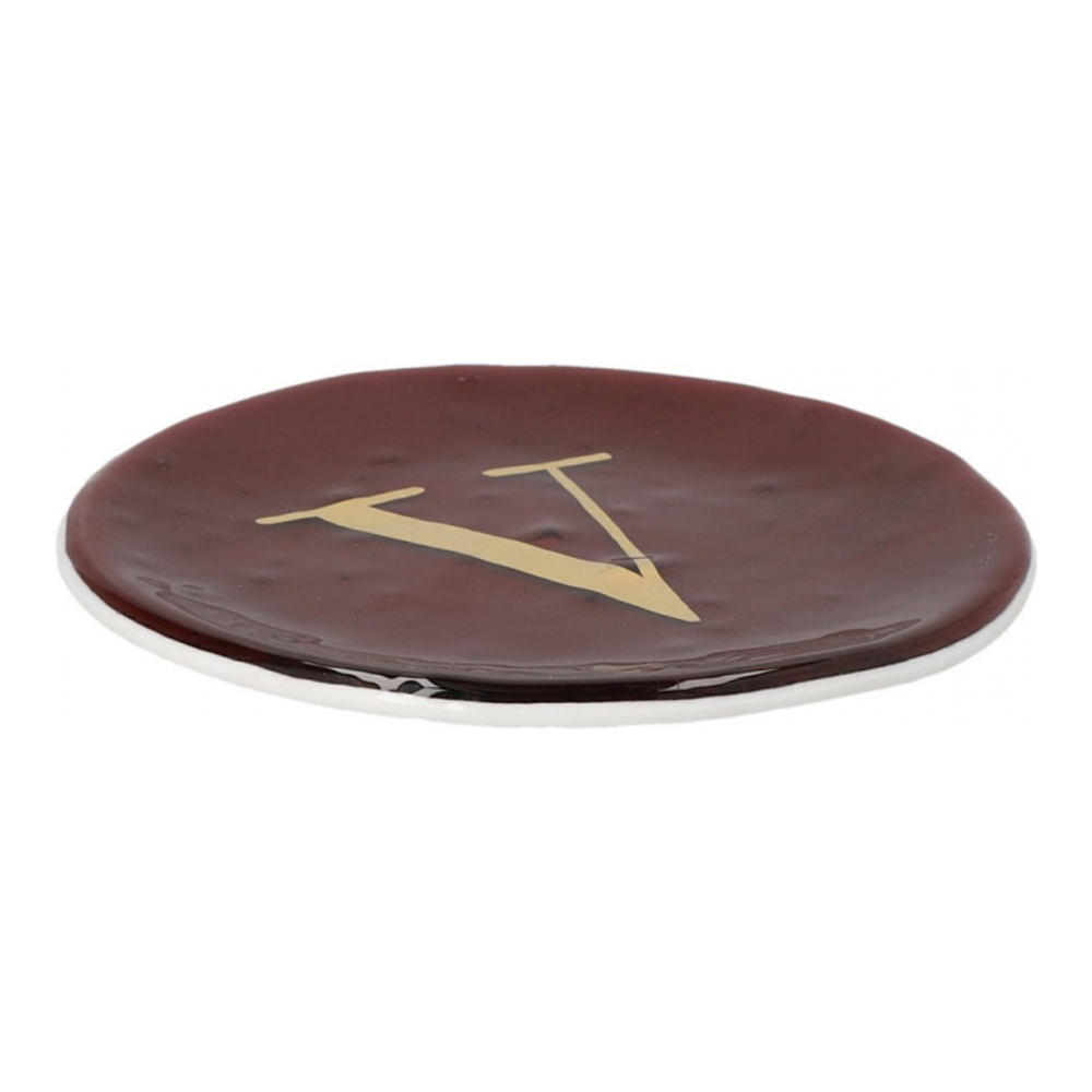 'V Letter' Teller - 14 cm