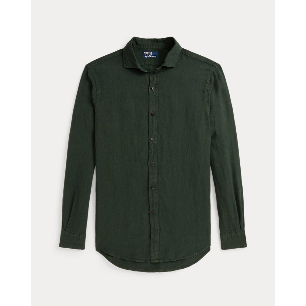 'Classic Fit Linen Shirt' pour Hommes