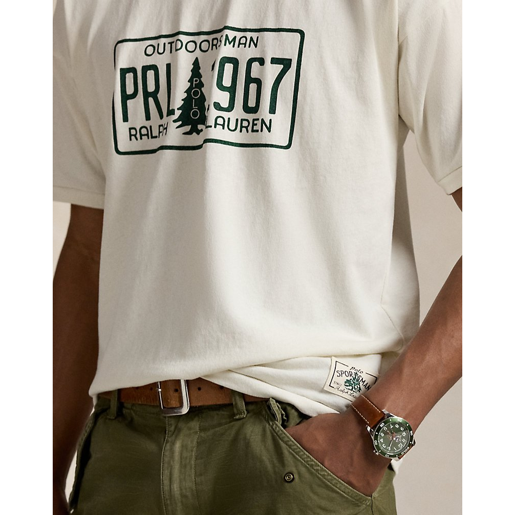 'Classic Fit Jersey Graphic T-Shirt' pour Hommes