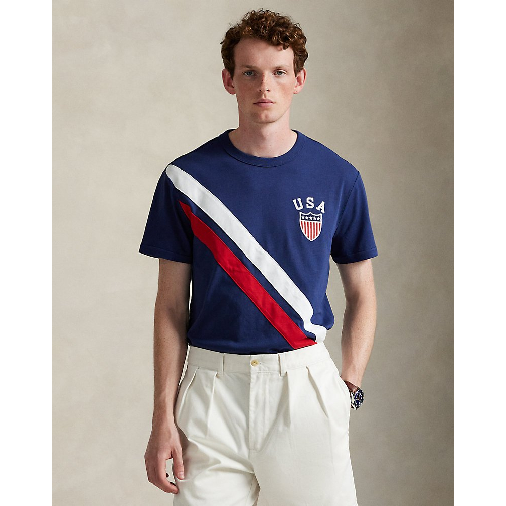 'Standard Fit Jersey Graphic T-Shirt' pour Hommes