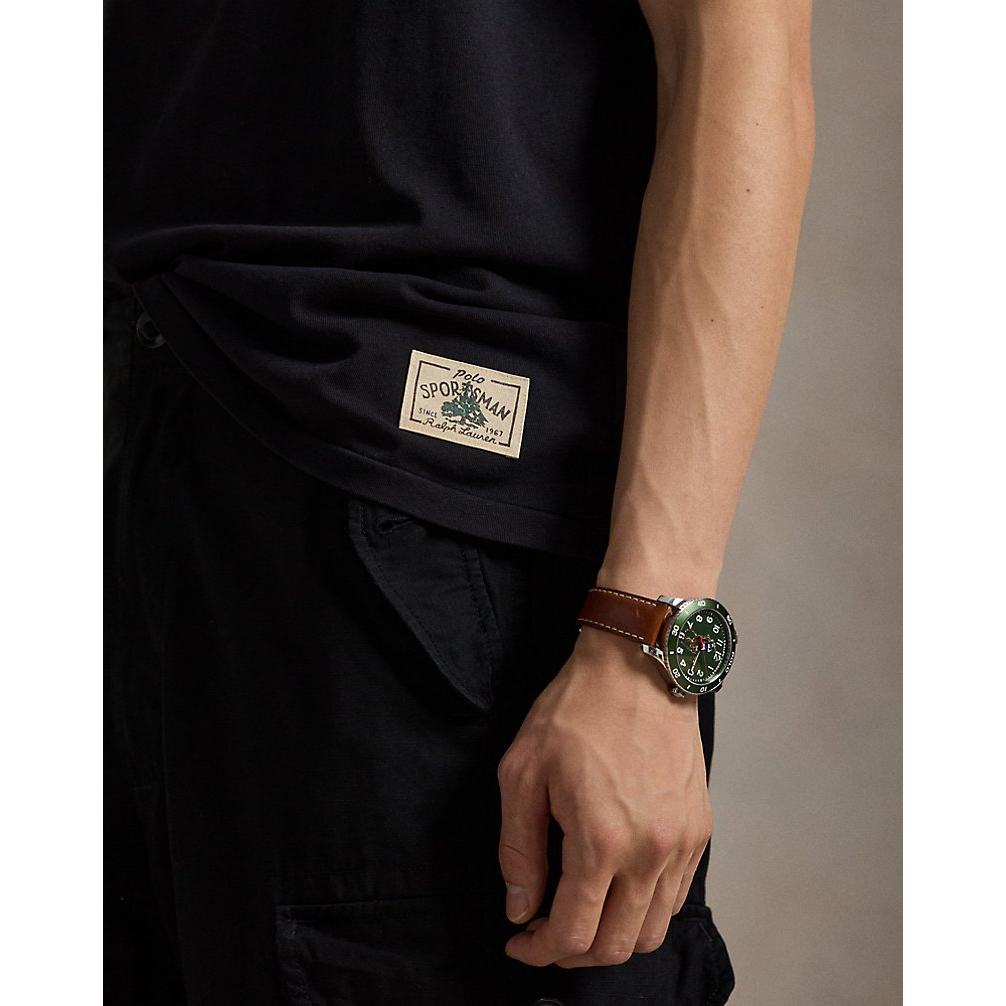 'Classic Fit Jersey Graphic T-Shirt' pour Hommes