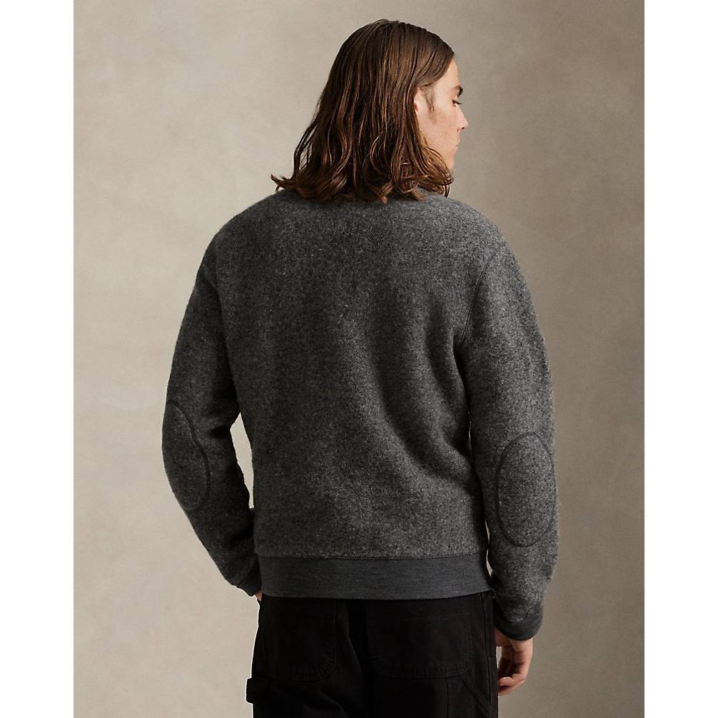 'Felted Wool-Blend Cardigan' pour Hommes
