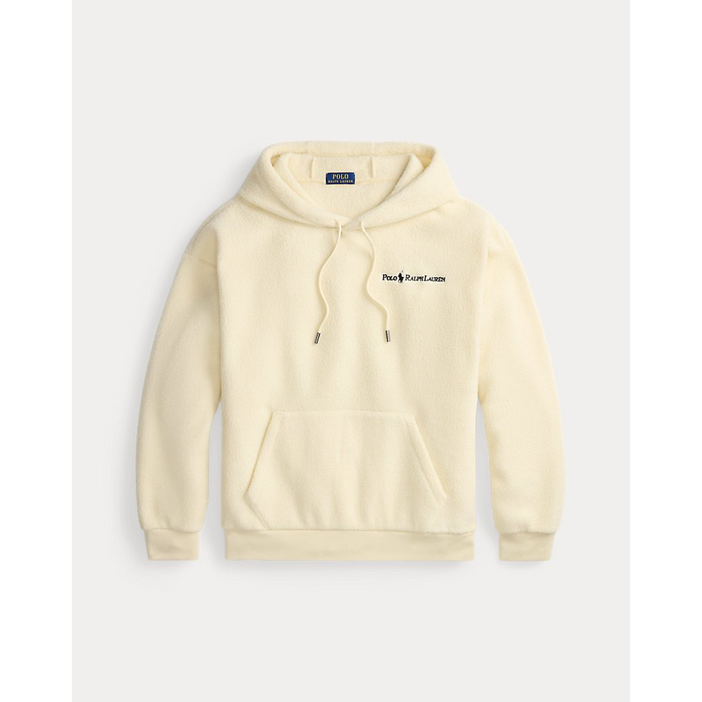 Men's 'Relaxed Fit Logo Pile Fleece Hoodie'