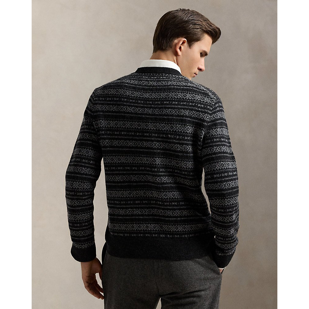 'Fair Isle Wool Sweater' pour Hommes