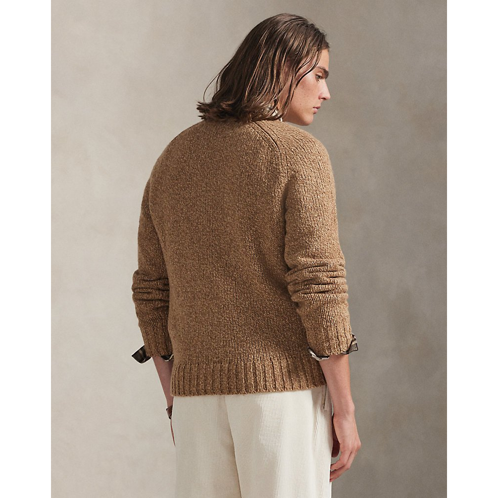 'Marled Wool-Blend Sweater' pour Hommes