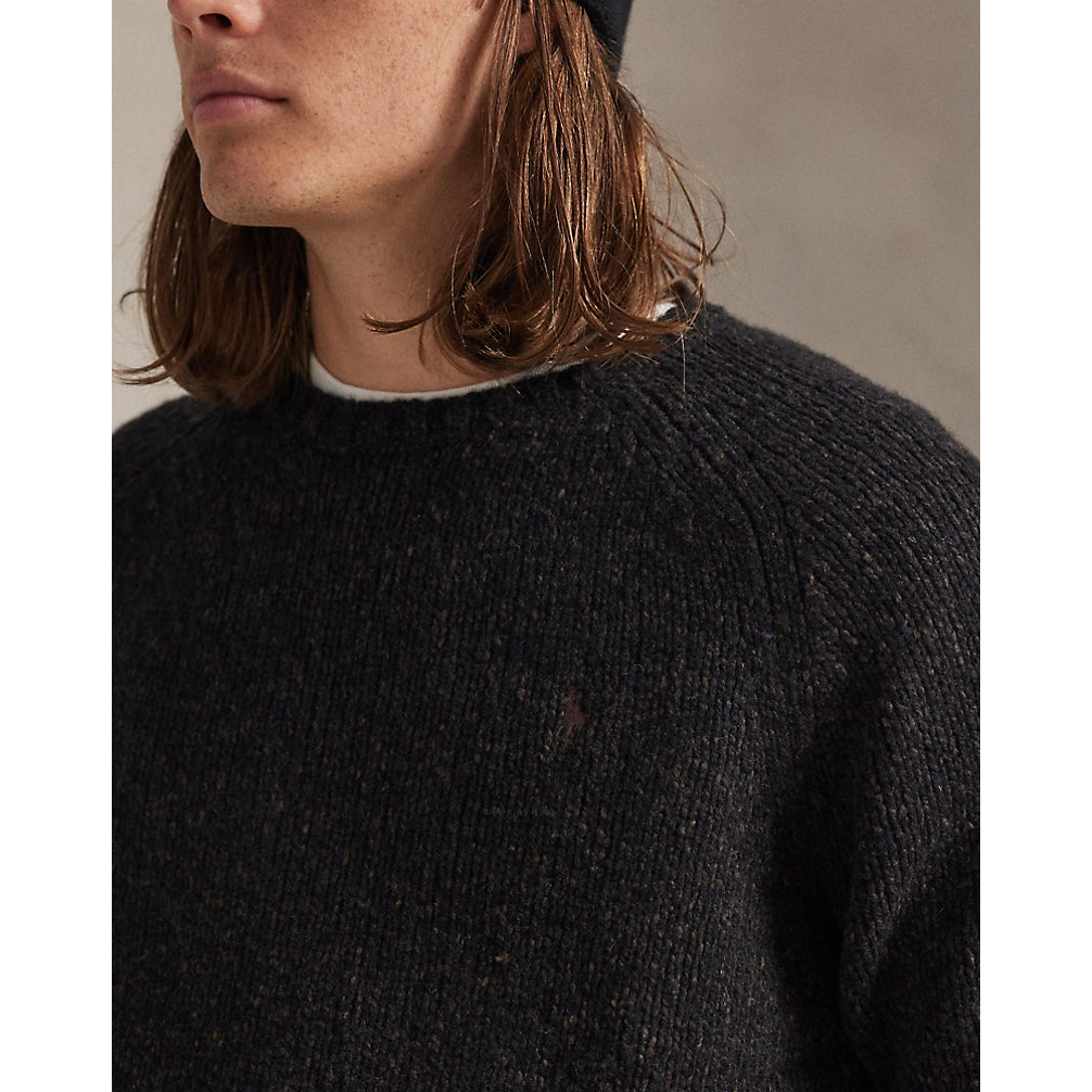 'Marled Wool-Blend Sweater' pour Hommes