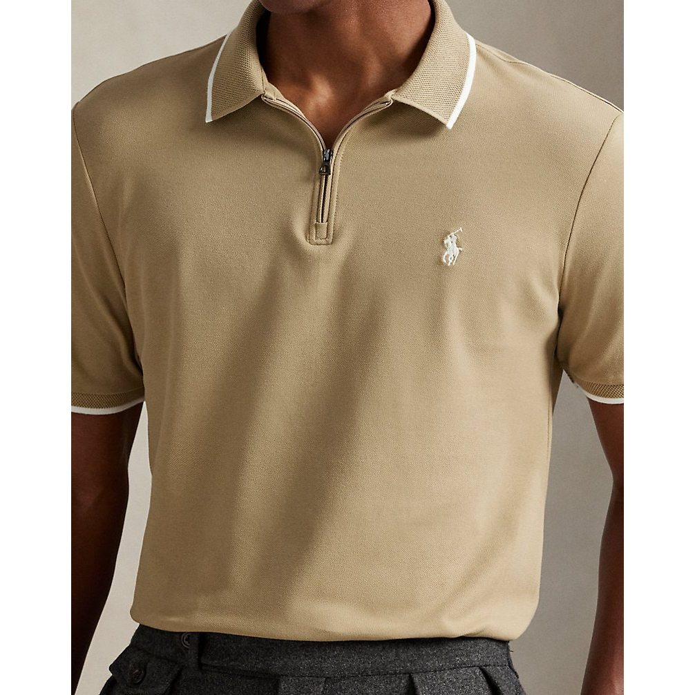 'Classic Fit Stretch Mesh Polo Shirt' pour Hommes