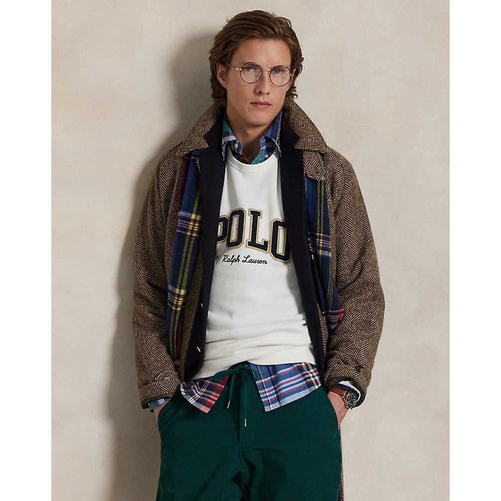 'Logo Fleece Sweatshirt' pour Hommes