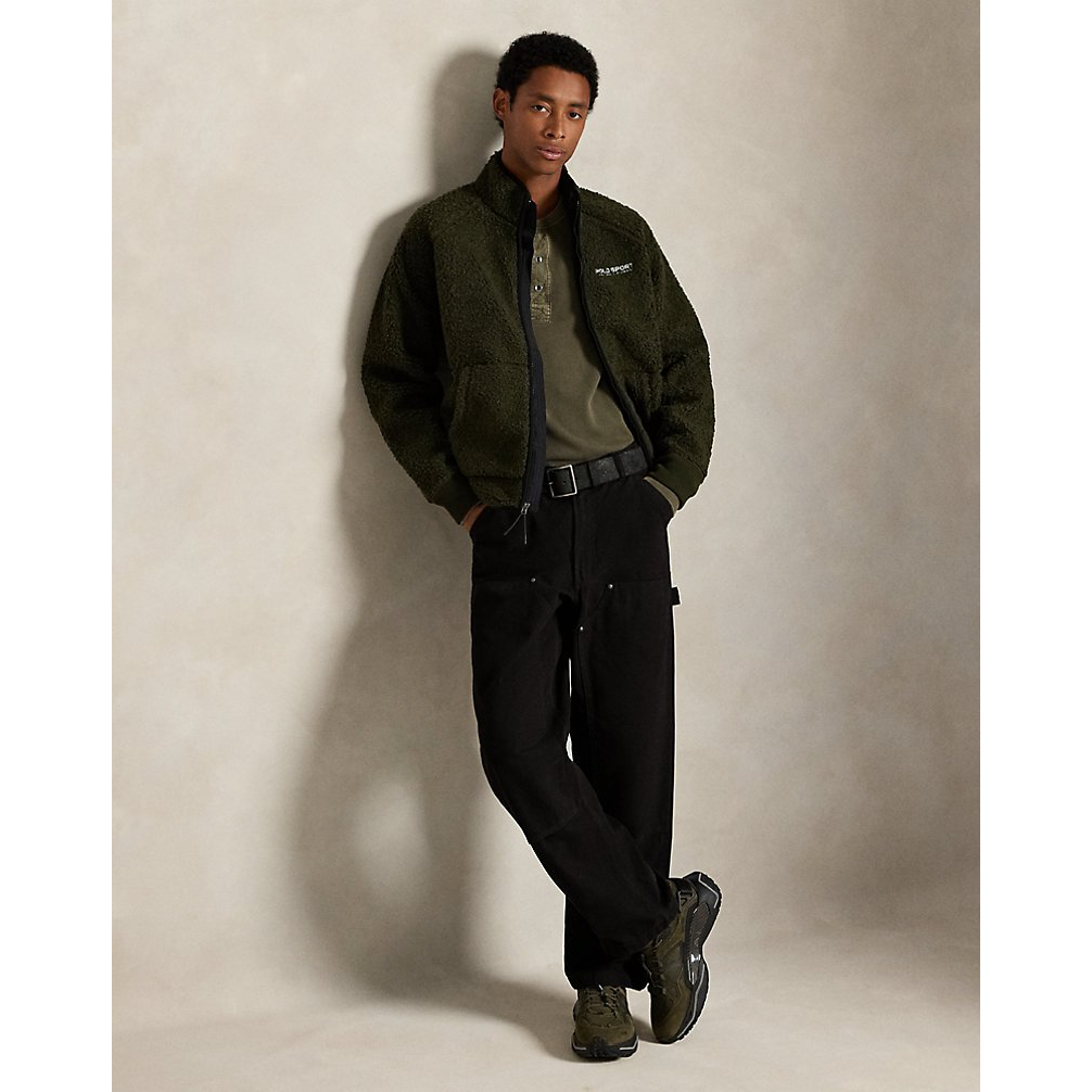 'Mesh Henley Shirt' pour Hommes