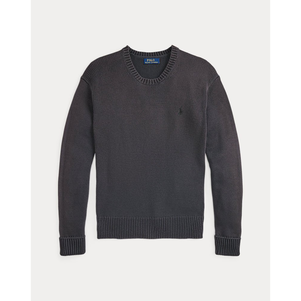 'Garment-Dyed Cotton Sweater' pour Hommes