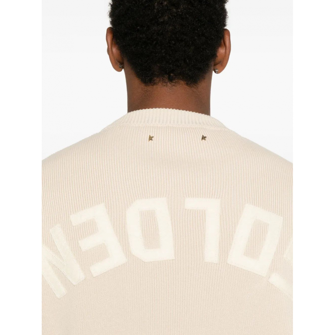 Pull 'Ribbed Crew-Neck' pour Hommes