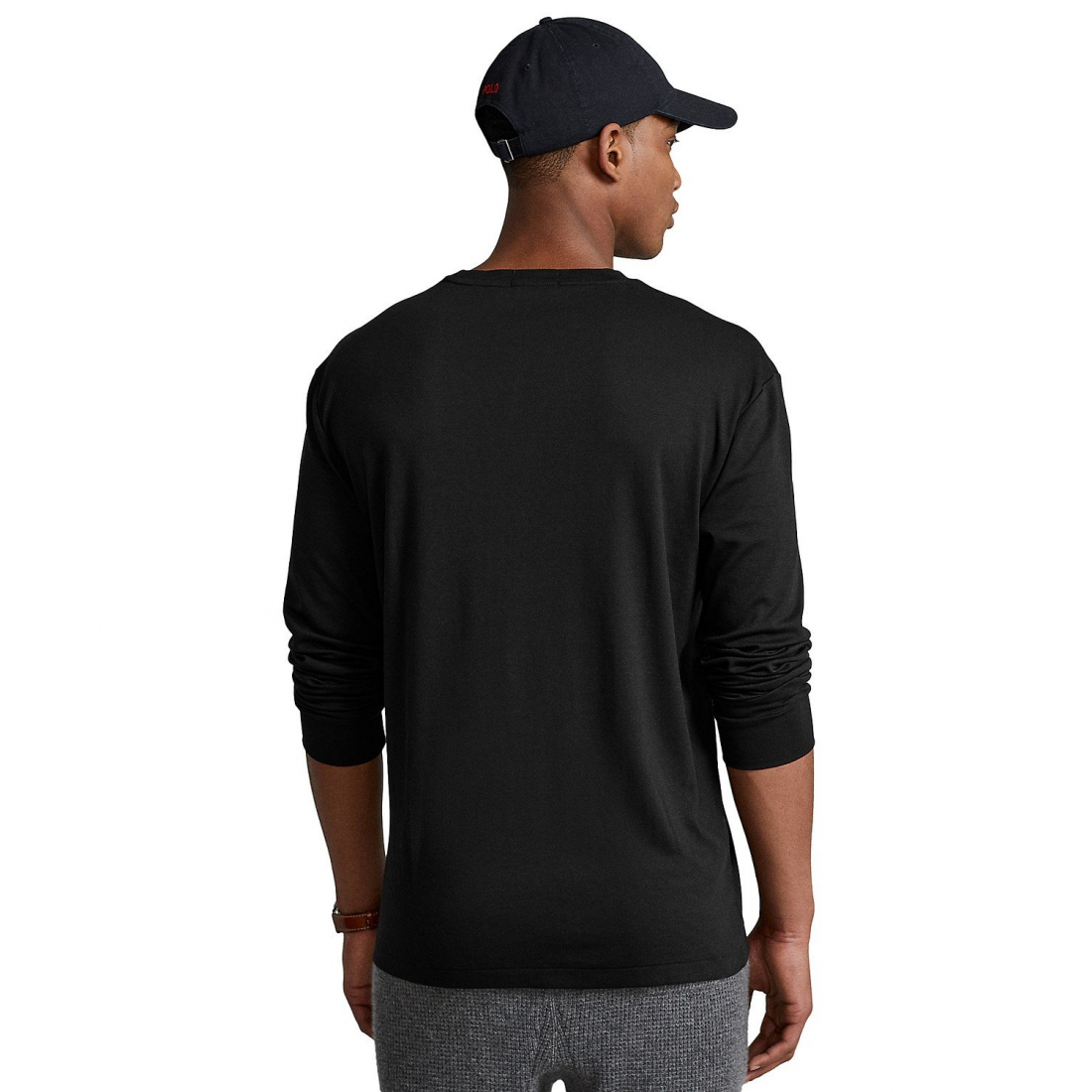 'Classic-Fit Soft Cotton Crewneck T-Shirt' pour Hommes