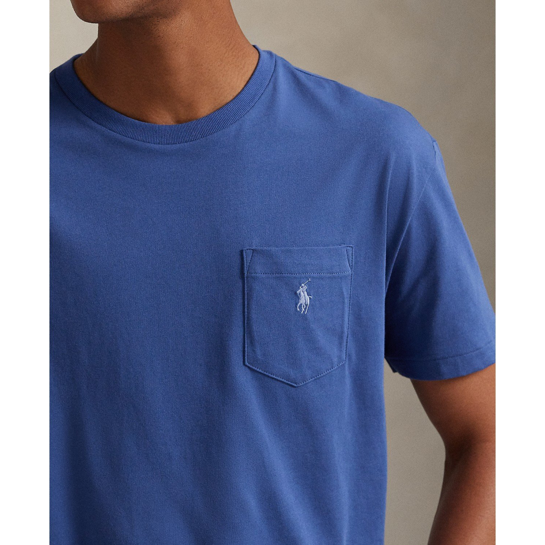 'Classic-Fit Crewneck Pocket T-Shirt' pour Hommes
