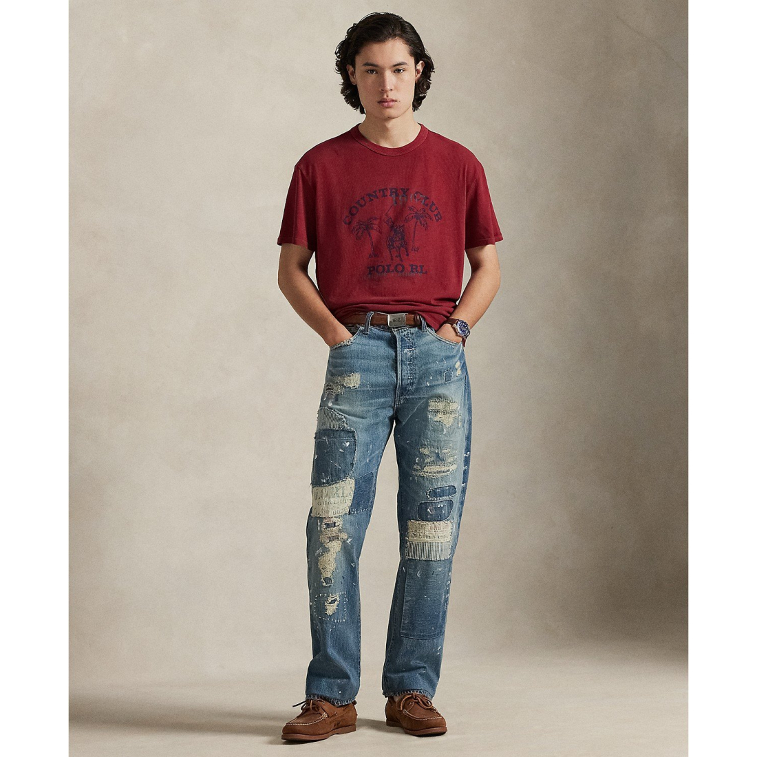 'Crew Neck T-shirt' pour Hommes