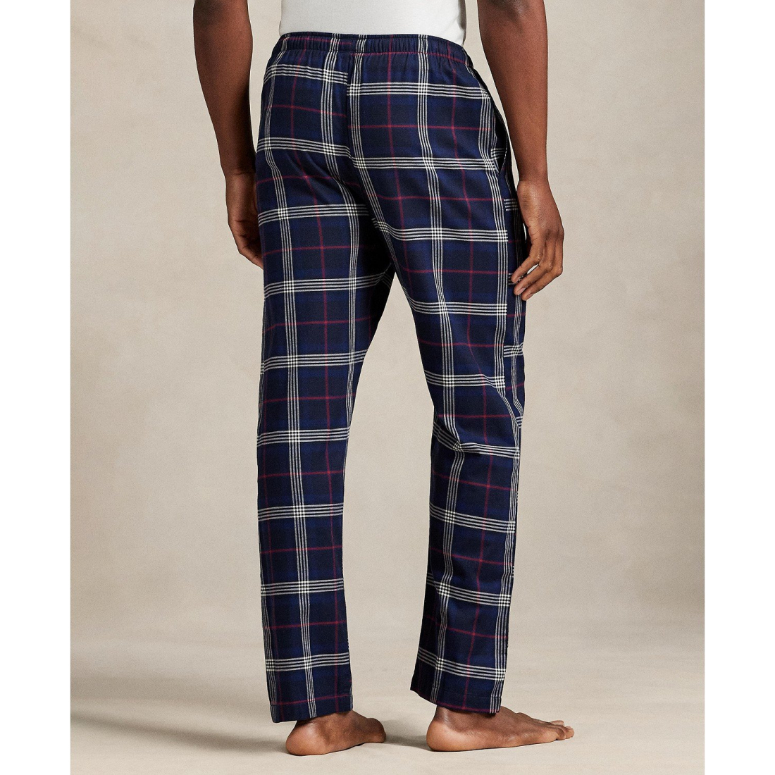 'Flannel Single-Button Fly Pajama Pants' pour Hommes