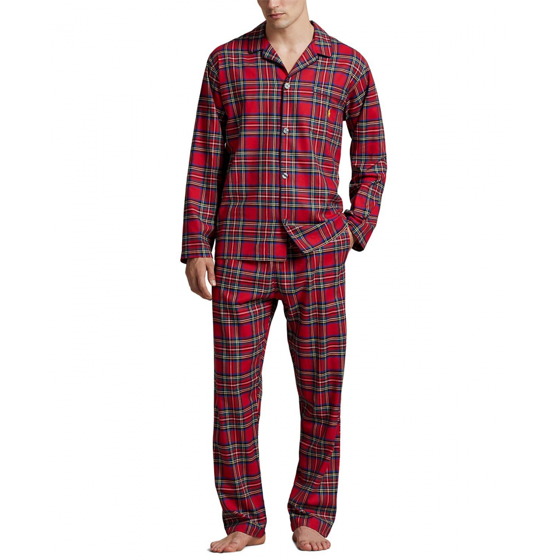'Stewart Plaid Flannel Pajama Pants' pour Hommes