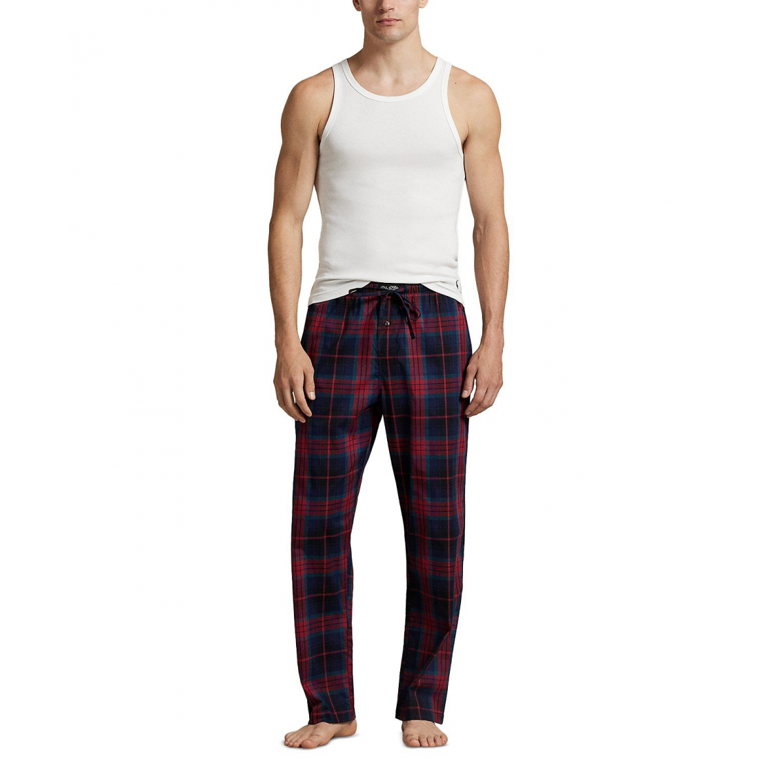 'Yarn-Dyed Pajama Pants' pour Hommes