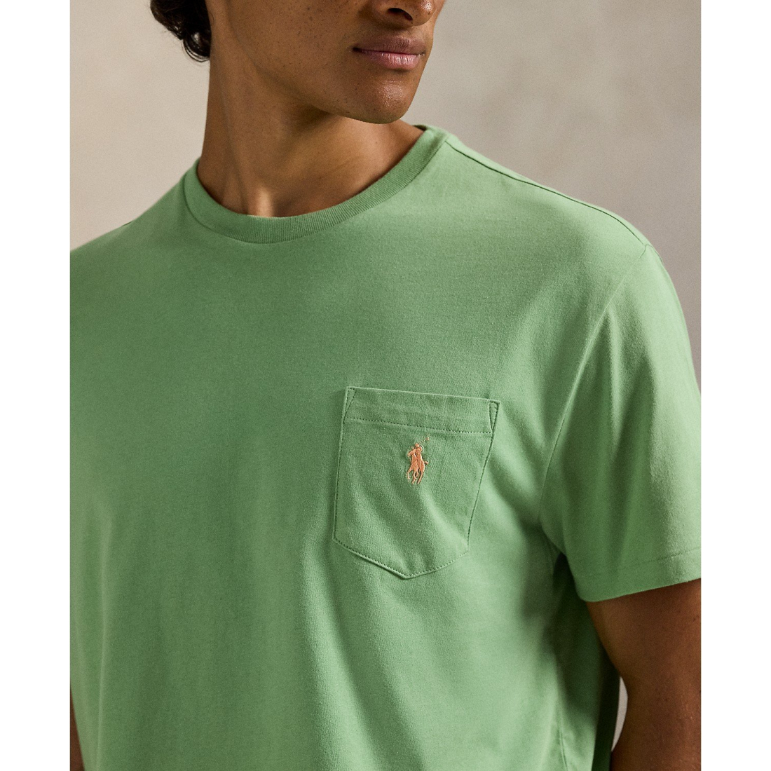 'Classic-Fit Crewneck Pocket T-Shirt' pour Hommes