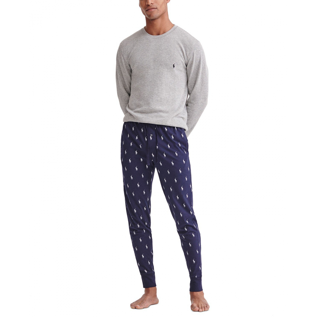 'Lightweight Cotton Logo Pajama Pants' pour Hommes