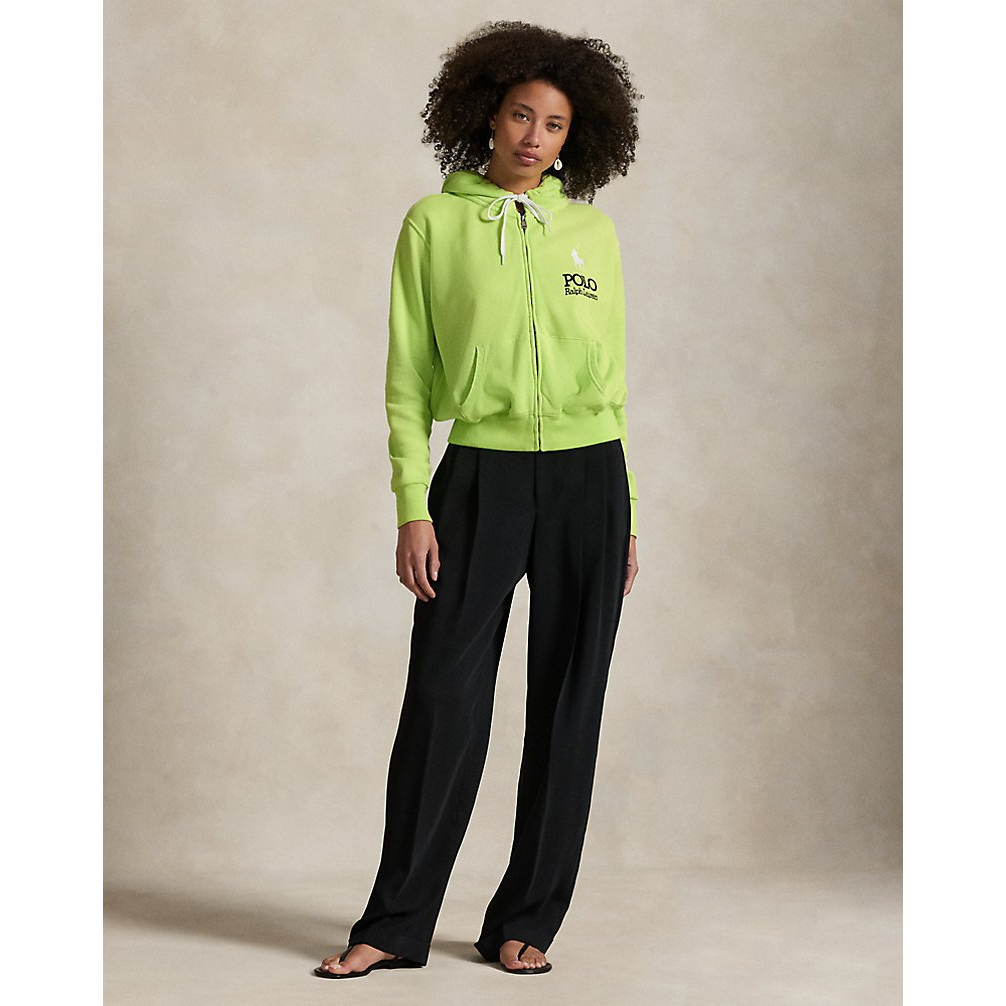 'Big Pony Lightweight Fleece Zip Hoodie' pour Femmes