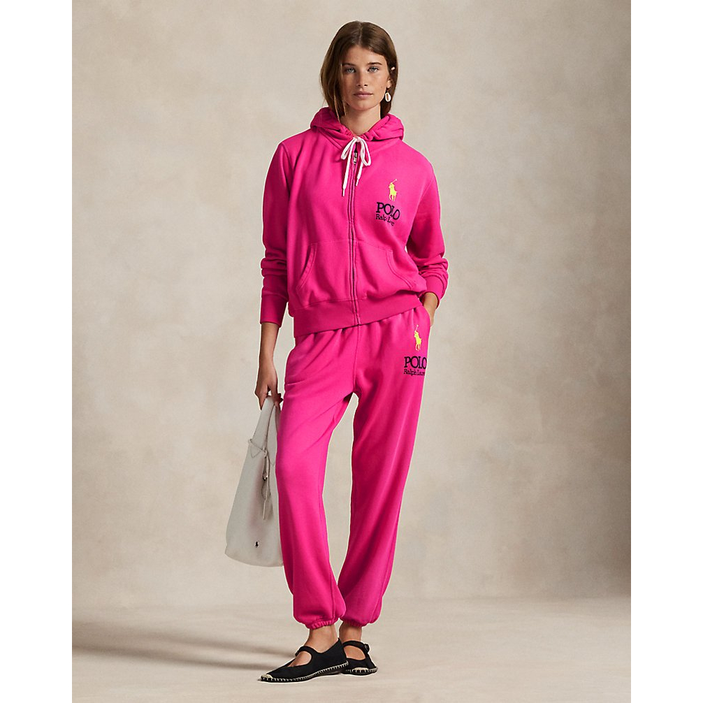 'Big Pony Lightweight Fleece Zip Hoodie' pour Femmes