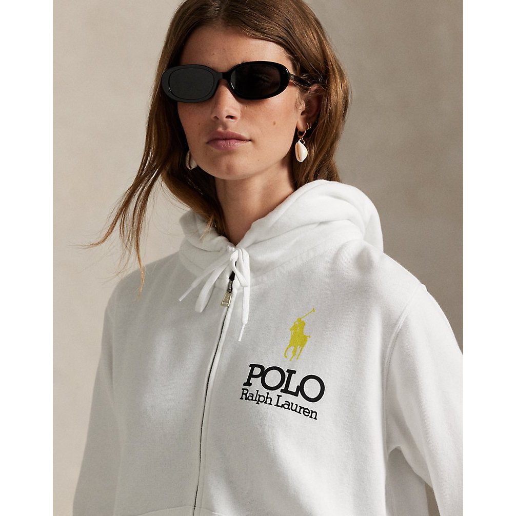 'Big Pony Lightweight Fleece Zip Hoodie' pour Femmes