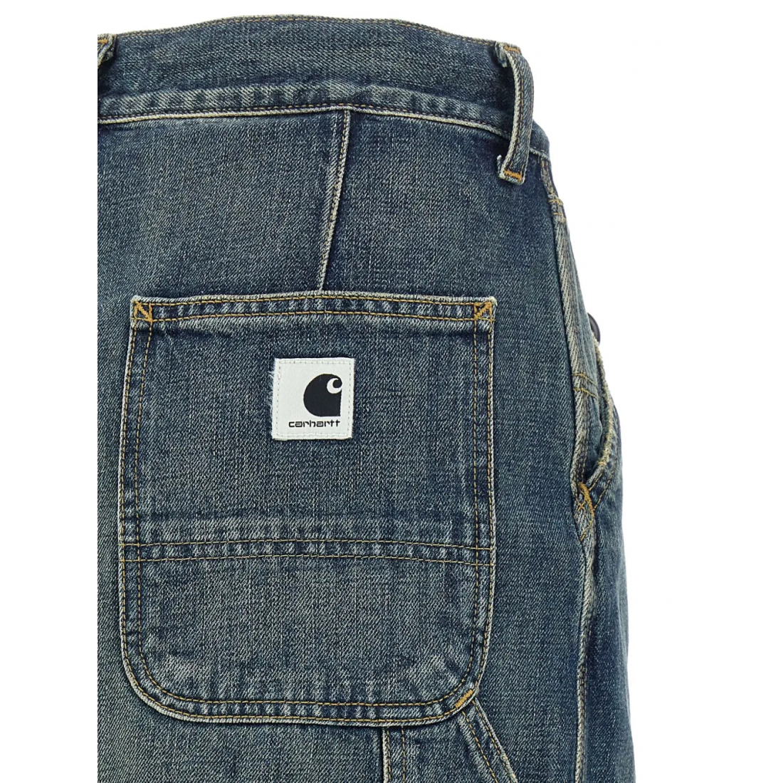 Jupe en Jean 'Contrast-Stitching' pour Femmes