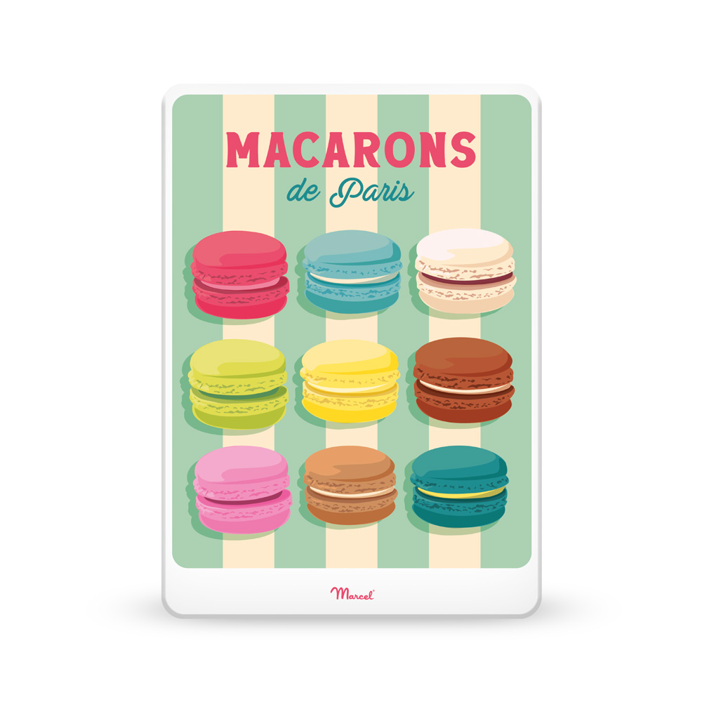 “Parisian Macaron” Metal Box | Sacré Marcel