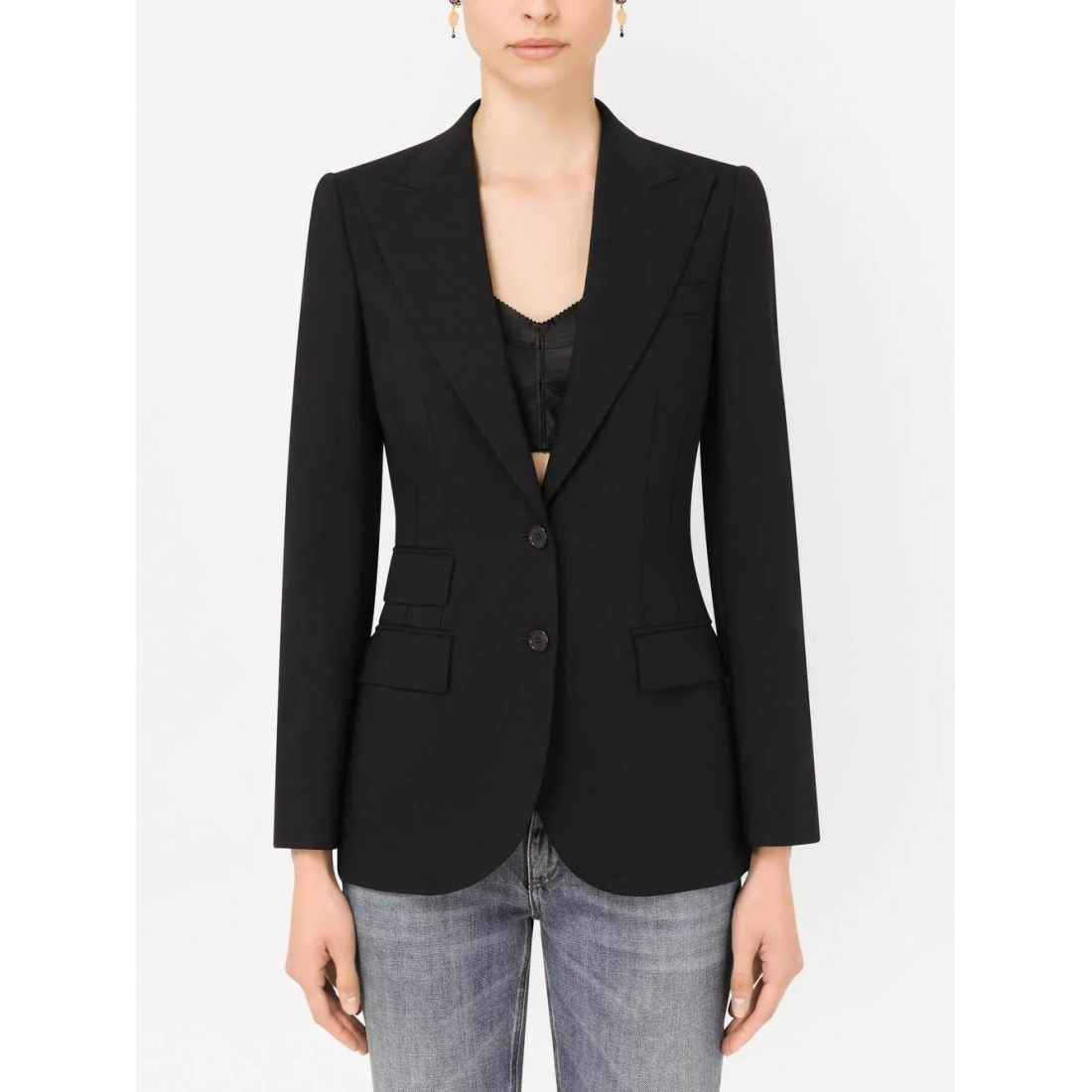Blazer 'Peak-Lapel Single-Breasted
Turlington' pour Femmes