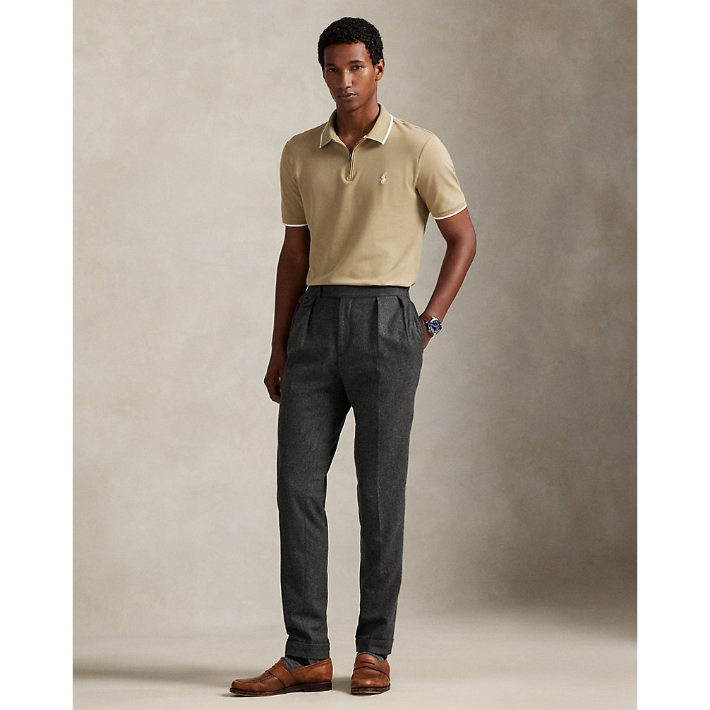 'Classic Fit Stretch Mesh Polo Shirt' pour Hommes