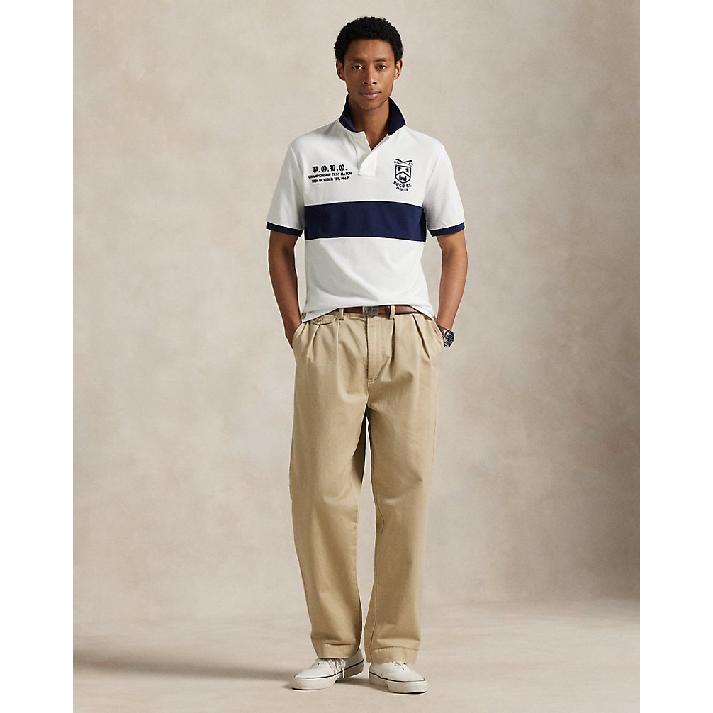 'Classic Fit Mesh Graphic Polo Shirt' pour Hommes