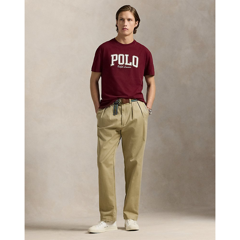 'Classic Fit Logo Jersey T-Shirt' pour Hommes