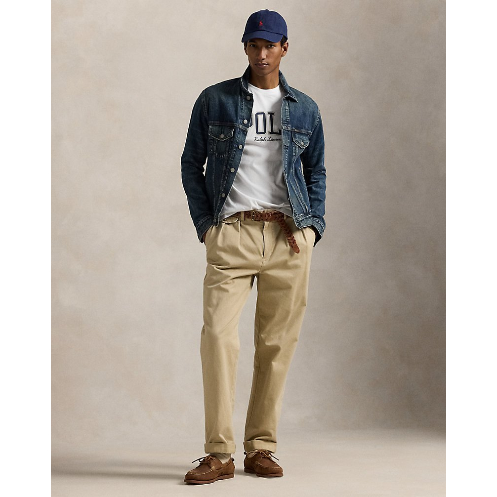 'Classic Fit Logo Jersey T-Shirt' pour Hommes