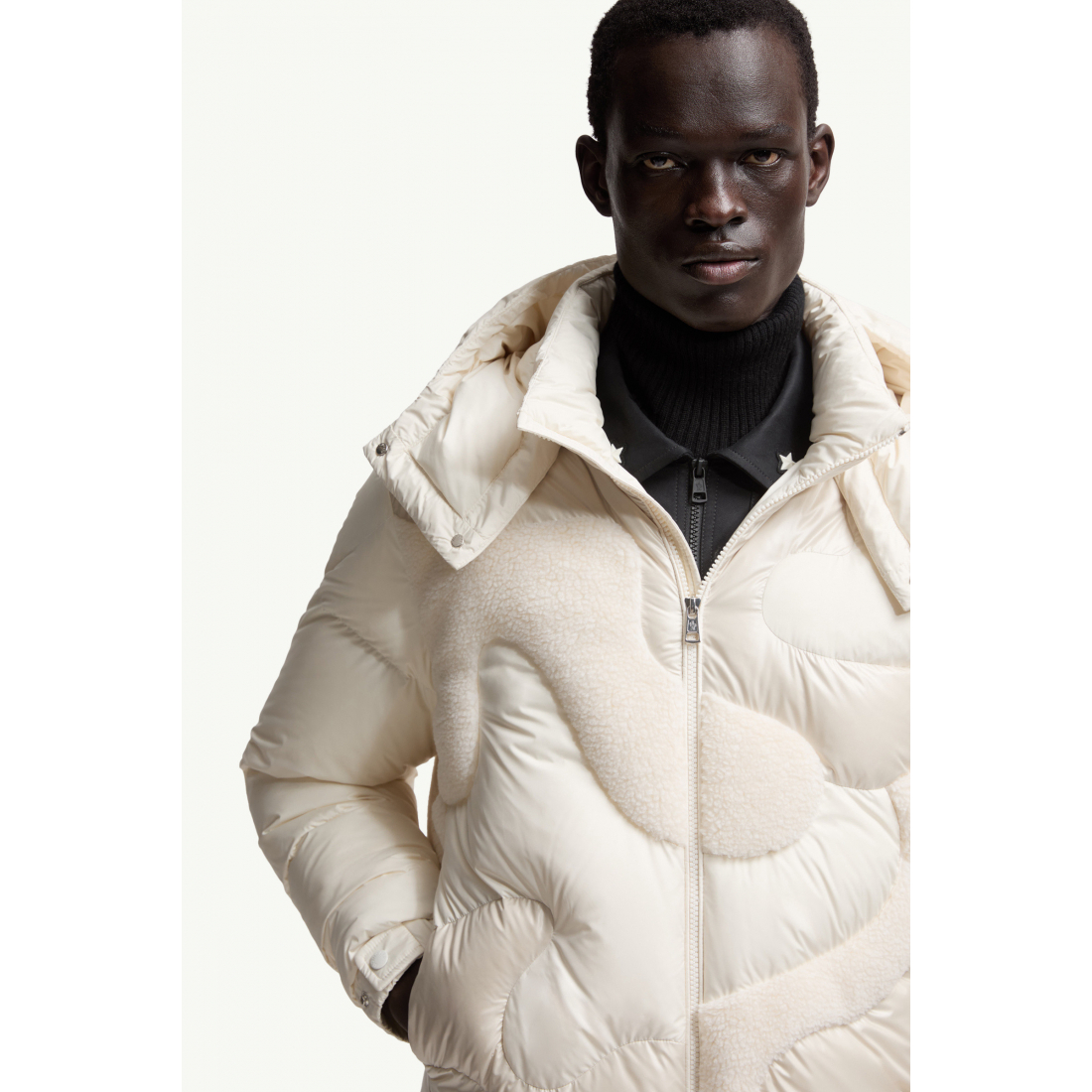 Doudoune en plumes 'Candes Hooded Short' pour Hommes