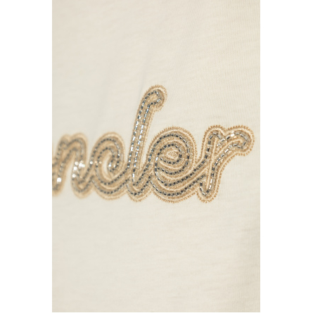 T-shirt 'Logo Embroidery' pour Femmes