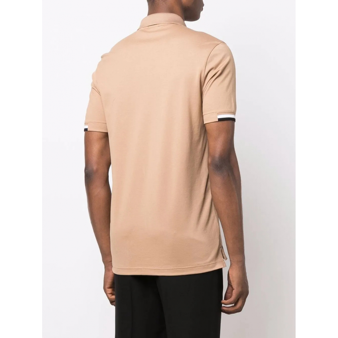 Polo 'Stripe-Trimmed' pour Hommes